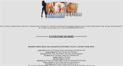 Desktop Screenshot of legwebmasters.com